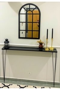 TALAŞTOZUM Siyah Raf -Petek Üstü Dresuar 80cm (60ve 70cm Petek İçindir)