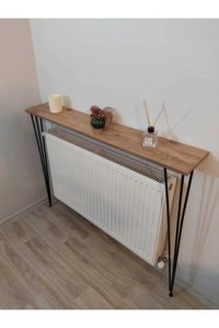 TALAŞTOZUM 120 Cm Atlantik Çam Petek Üstü Raf - Dresuar