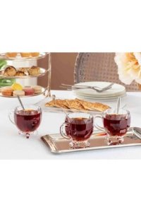 Madame Coco Priour 4'lü Çay Fincanı