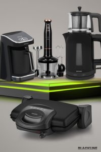 GoldMaster Blackline 18 Parça Avantajlı Elektronik Evlilik Paketi Elektrikli Mutfak Çeyiz Seti