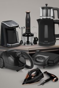 GoldMaster Fullblack 33 Parça Avantajlı Elektronik Evlilik Paketi Elektrikli Mutfak Çeyiz Seti