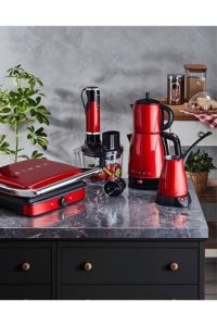 Sinbo 4 Lü Kırmızı Elektrikli Çeyiz Seti