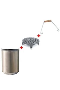 dinçer hırdavat ve nalburiye Soba Kovası Kalın En Kalitelisi Takım