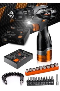 ProJCB Plus Black Orange Jsr 1800 Li 58 V Professıonel Yeni Nesil Akülü Vidalama Matkap 24 Pcs Uzman Set