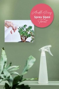 Anadolu Saray Çarşısı Tomat Sprey Şişesi | Fısfıs Çiçek Sulama Su Sprey Şişesi | Çok Amaçlı Sprey Su Şişesi - 1 Adet