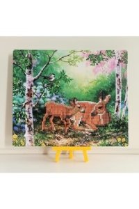 MENTAŞ Boncuklu Taşlı Mozaik Elmas Goblen Pano Tablo Resim Puzzle Çocuklar Için 21x25