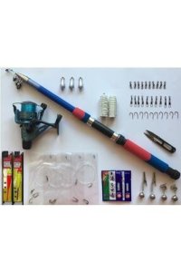 UcuzaAv 50 Parça Olta Seti 2.40 Kamış 40'lık Makine