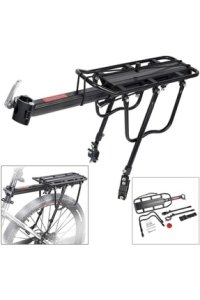 Arzu Monero Bisiklet Arka Port Bagaj Alüminyum Ergonomik Tasarım Ayarlanabilir Bagaj Sport View Montaj Seti